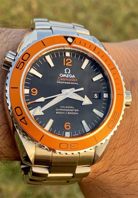 omega planet ocean orange|omega planet ocean prices.